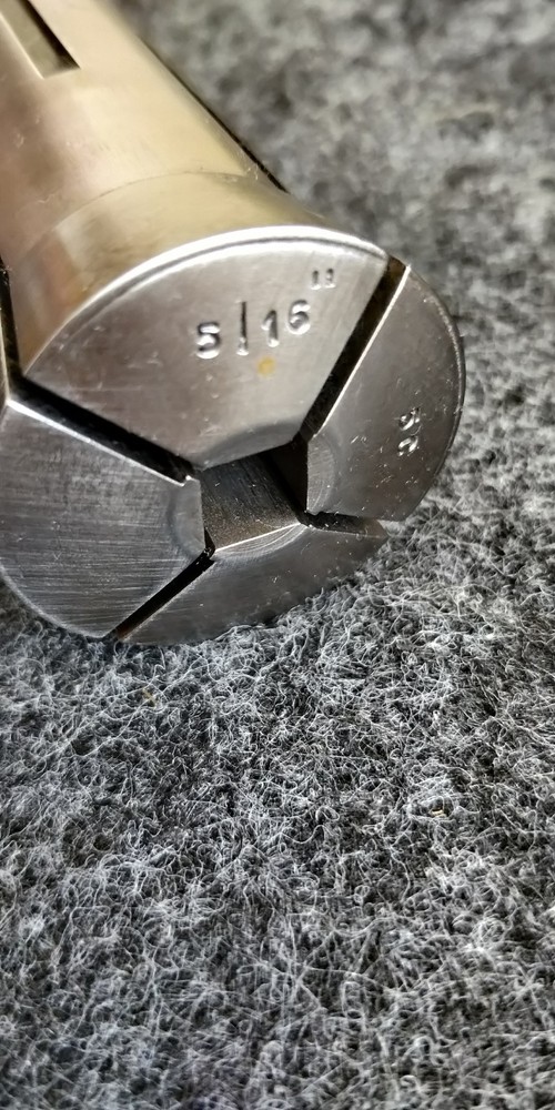 5/16" Square 5C Collet internal and external threads