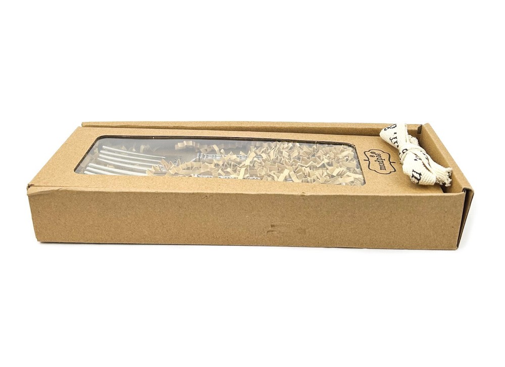New in Box - Open Box - Mudpie Mr. & Mrs. Boxed Wedding Fork Set
