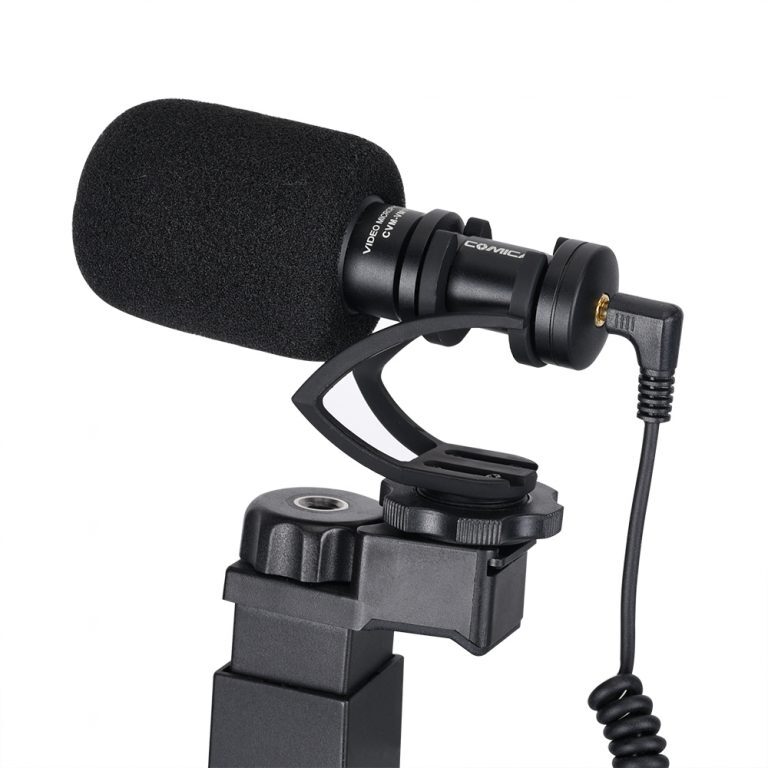 CoMica - On-Camera Directional Mic w/ Phone Holder