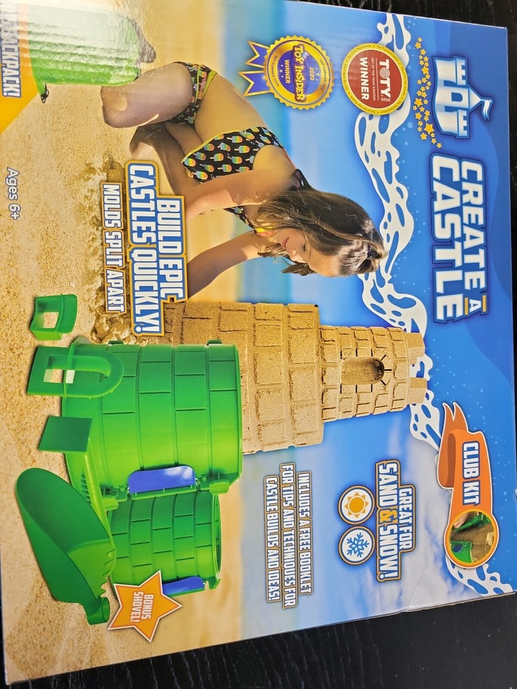 CREATE A SAND OR SNOW CASTLE KIT WITH *BONUS* BACKPACK *NEW*