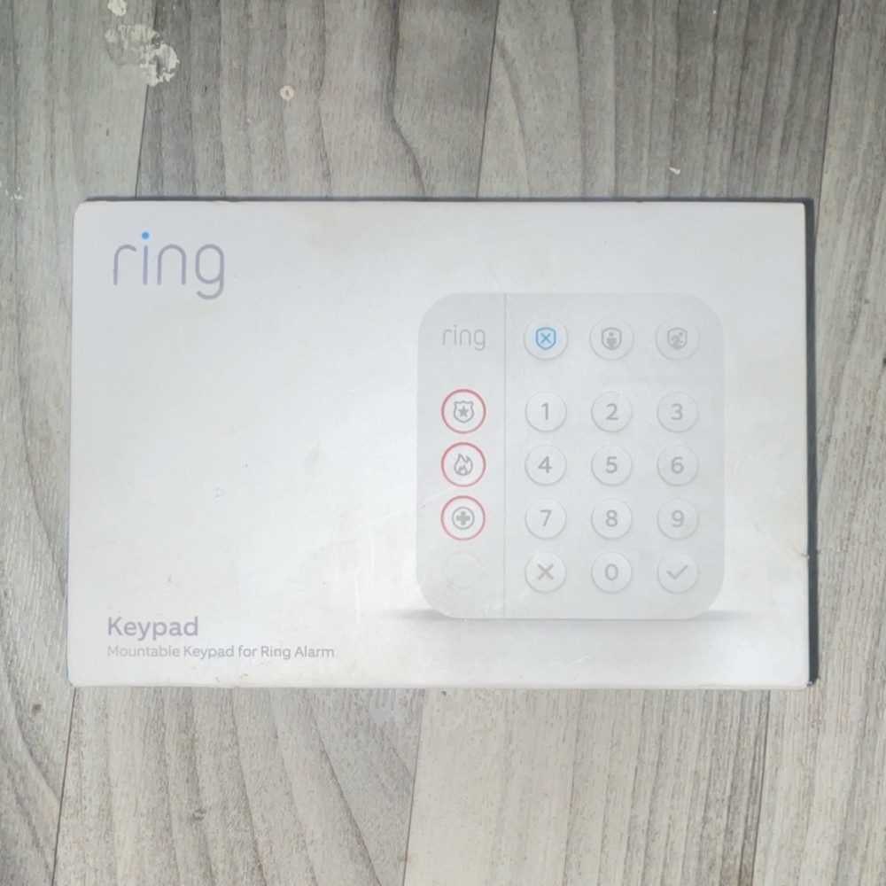 Ring Wireless Keypad for Ring Alarm Z-Wave Multiple Modes Emergency Response