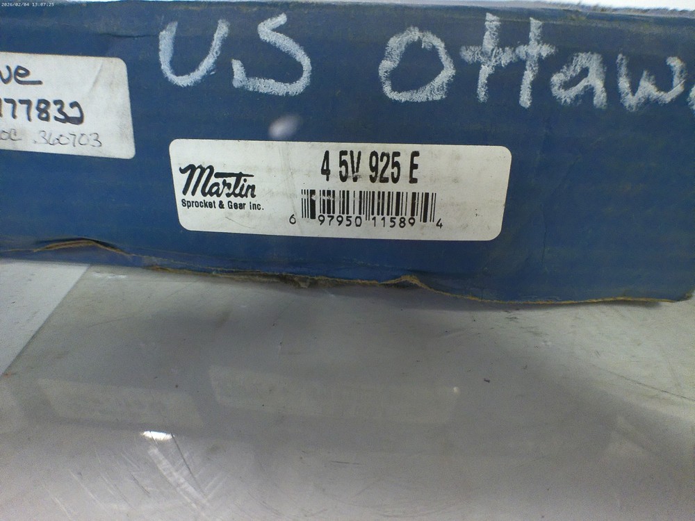 MARTIN 4 5V 925 E Pulley/Sheave