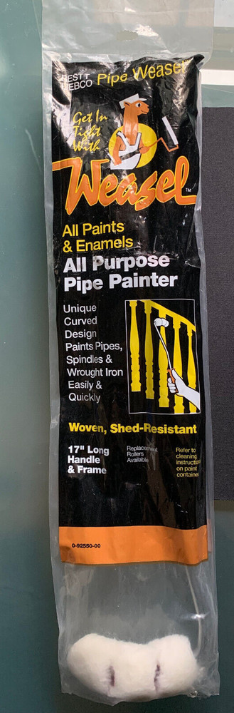 BESTT LIEBCO Pipe Weasel 05-50361  17" Handle & Frame Pipe Painter extra rollers