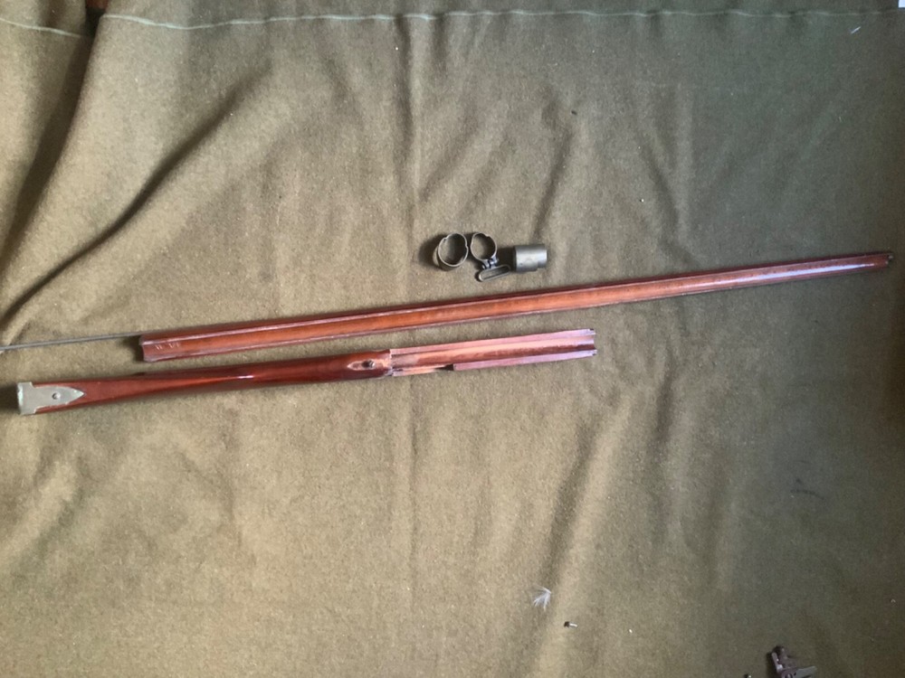 Muzzleloading Flintlock Musket WOOD STOCK 68”