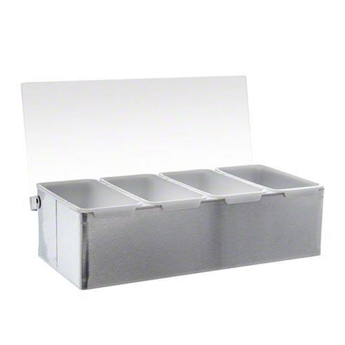 Thunder Group - SLCN004 - 4 Section Condiment Dispenser