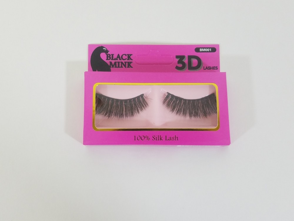 BLACK MINK 3D Lashes - 100% Silk Lash