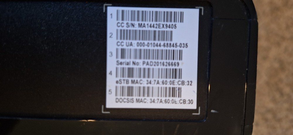 xfinity PX013ANM Cable TV Box