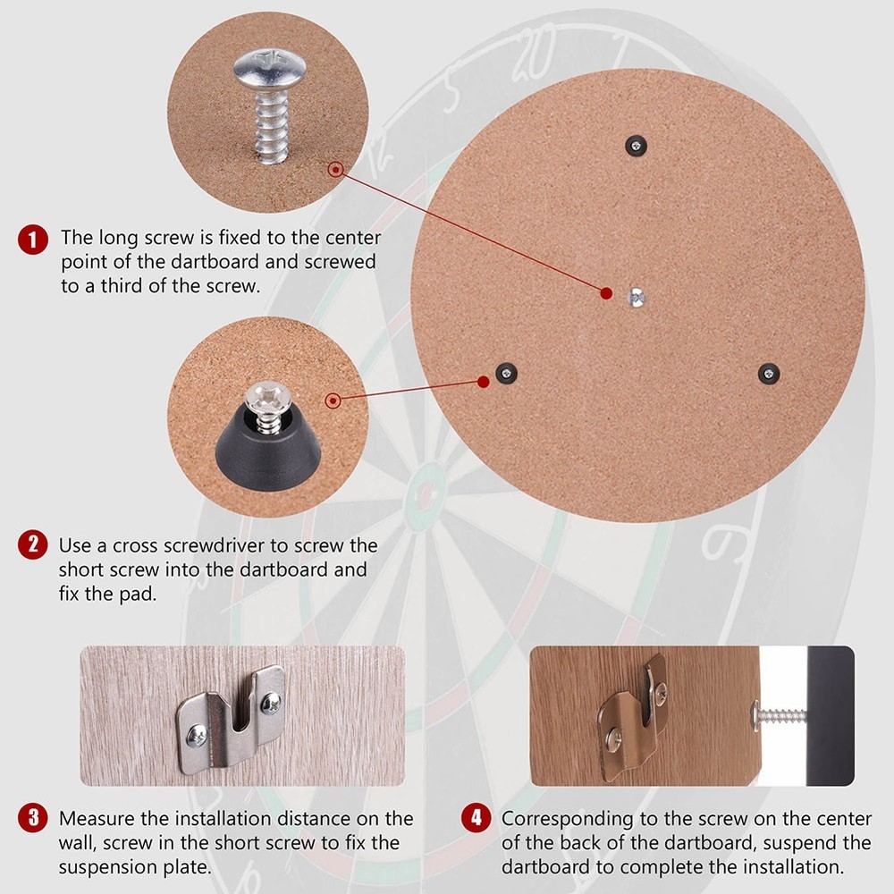 Hang Your Dartboard with Confidence using this Strong Mounting Bracket