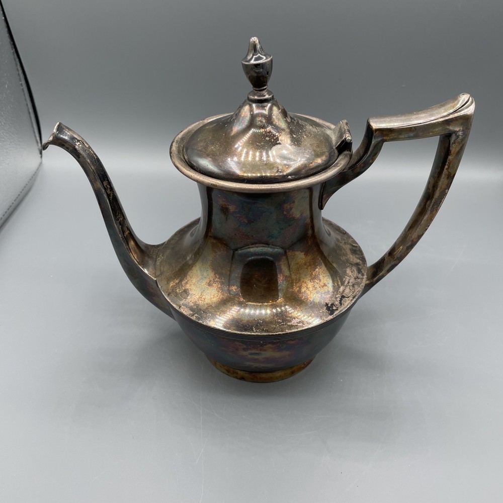 Silver Plated Teapot Marked ASG 283