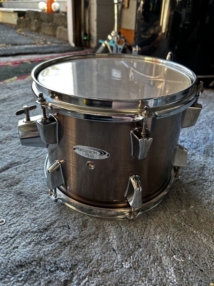 12 Inch Percussion Plus Smokey Chrome Power Tom Drum