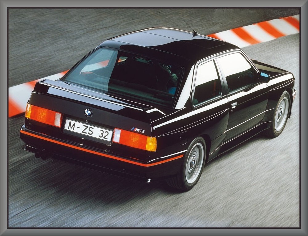 BMW M3 Sport Evolution Black, Toolbox - Refrigerator Magnet, 42 MIL