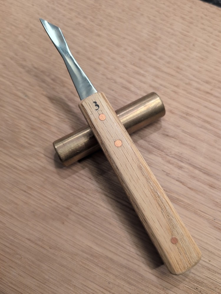 Original Denny #3 Skew Gouge Carving Tool