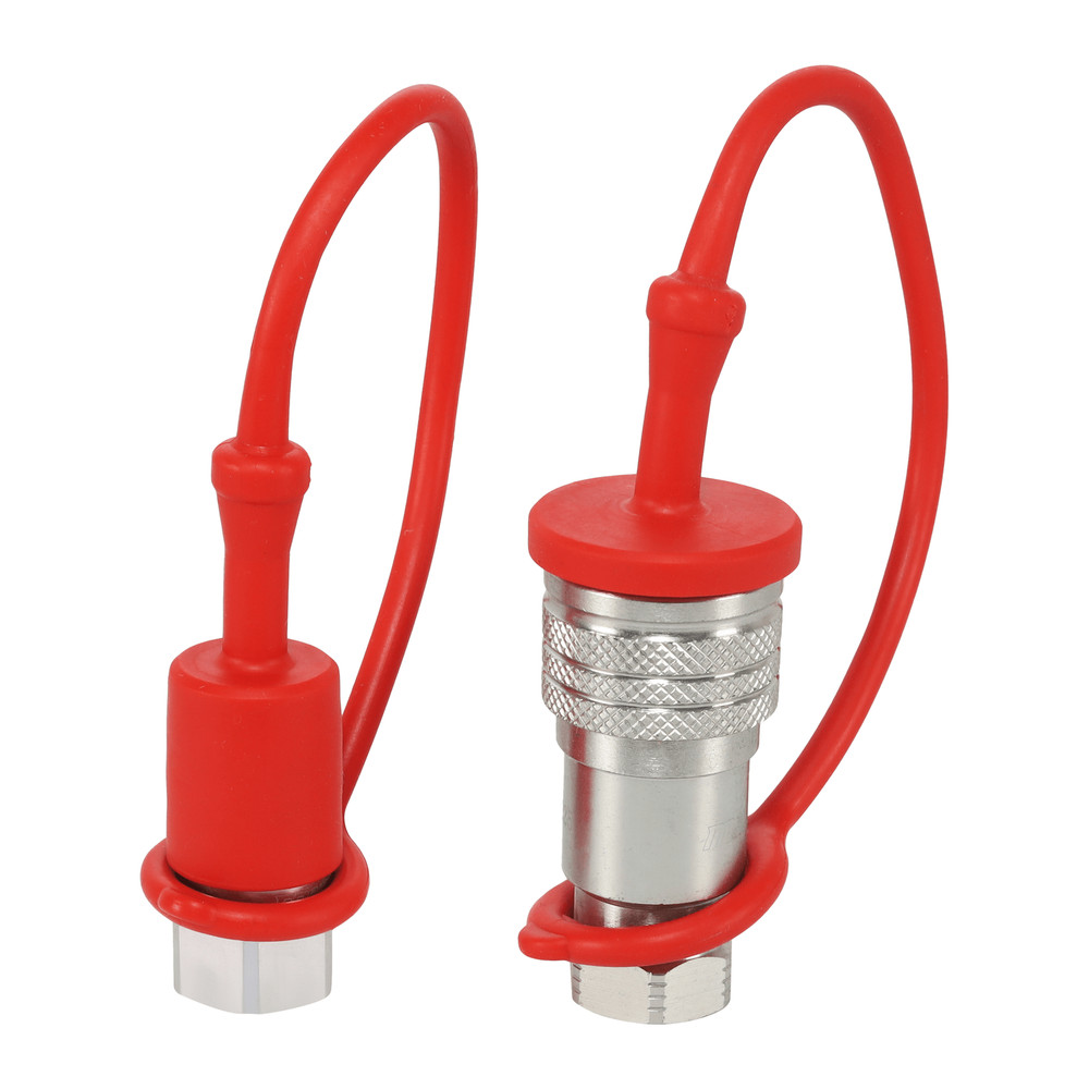 1/4″ AG Hydraulic Quick Couplers Set - 3/8″ SAE Thread