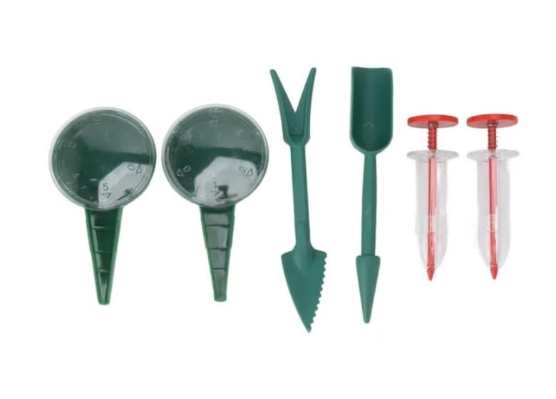 6Pcs Mini Sowing Seed Dispenser, Seed Planter Tool, Handheld Seed Planter,