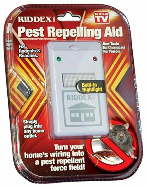 Riddex Plus Electronic Rodent and Pest Repeller 7pk
