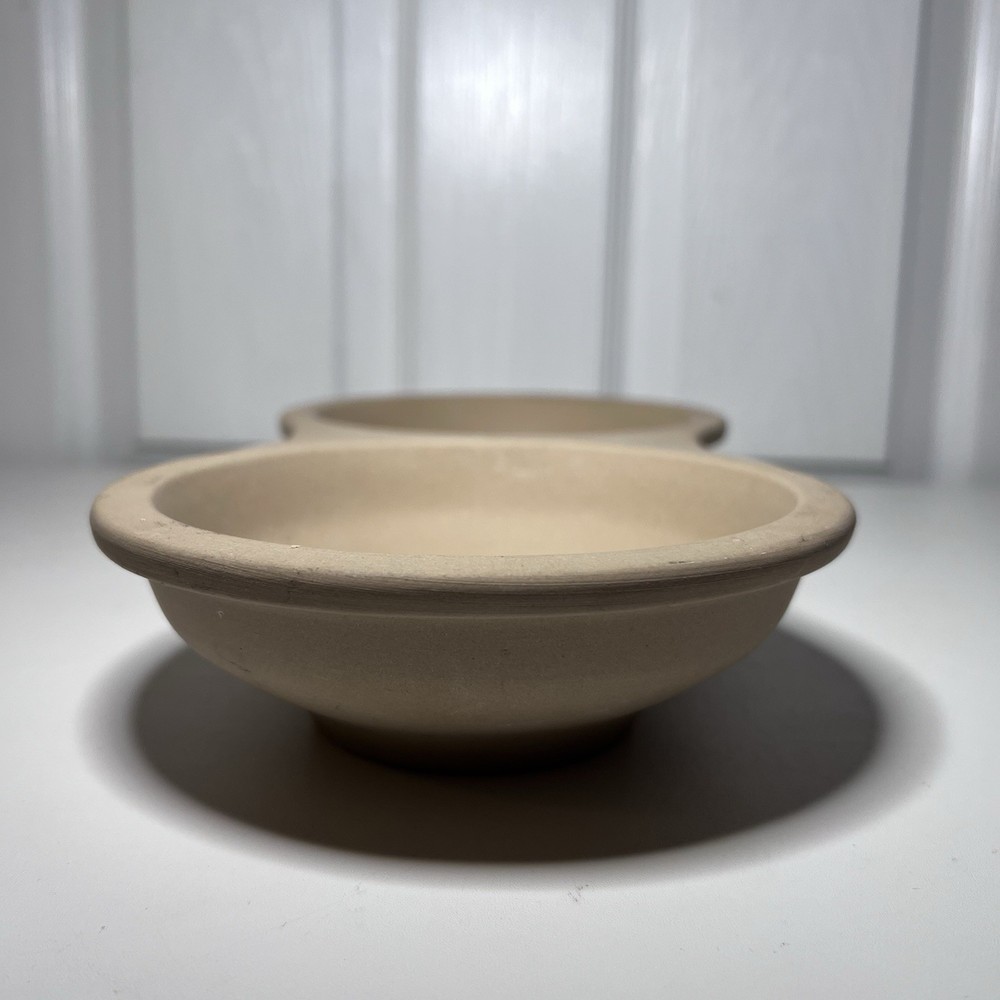 Pampered Chef Stoneware Microwave Double Egg Cooker