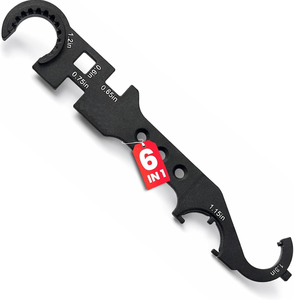 Multi-tool Combo Wrench 6 in 1 for Smithing, Spanner Removal & Installation