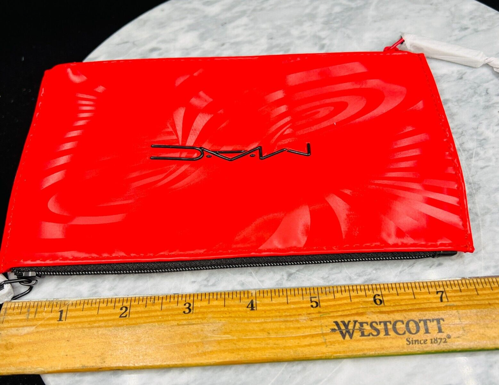 MAC RED COSMETIC POUCH - (NEW)