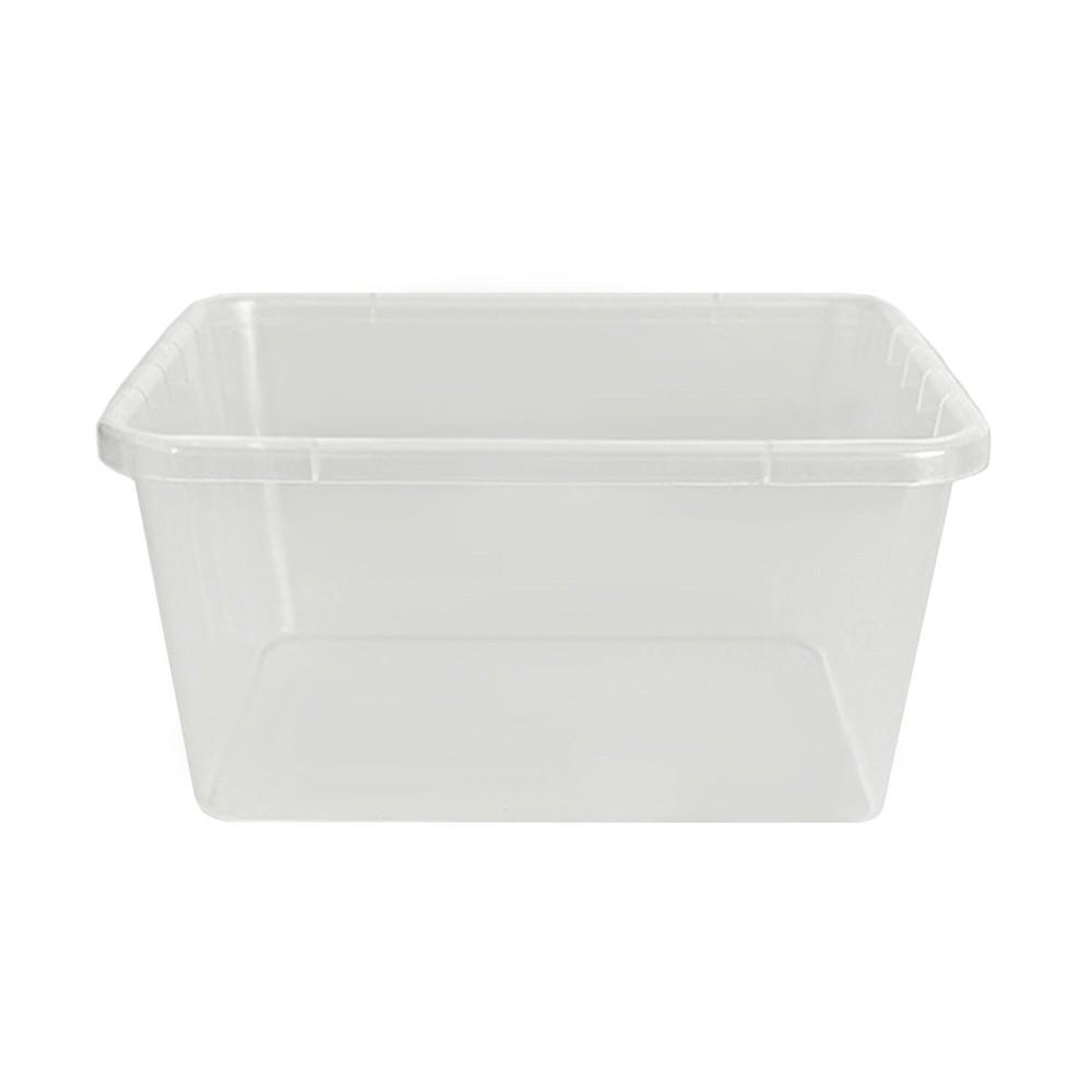 3.5L Clippy Plastic Storage Box Lid and Handle Kitchen Home Office Container