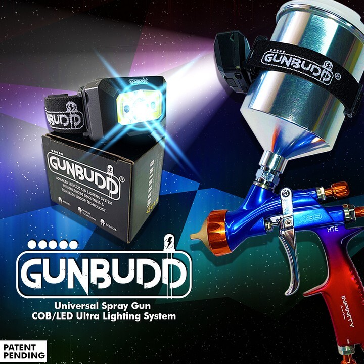 GunBudd® Adjustable Spray Gun Light – Universal Auto Paint Tool