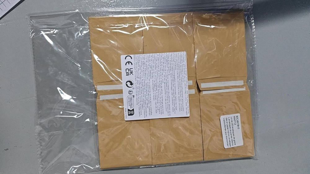 100Pcs Seed Envelopes, Seed Envelopes Resealable Brown Paper Seed Packets Envelo