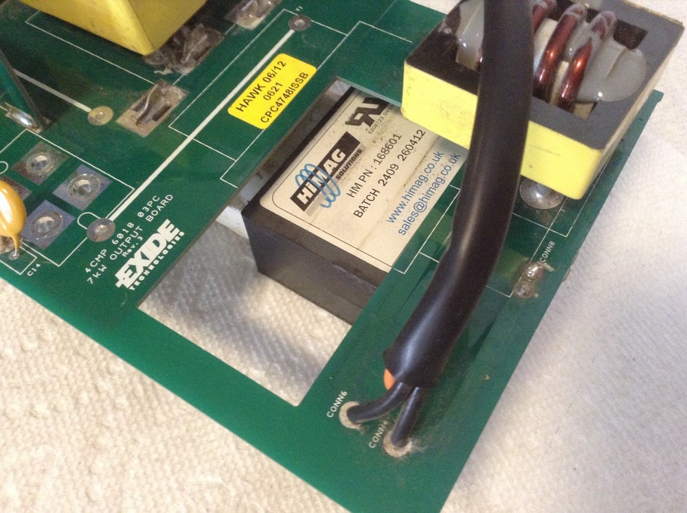 Exide 6018-03 7Kw OutPut Board