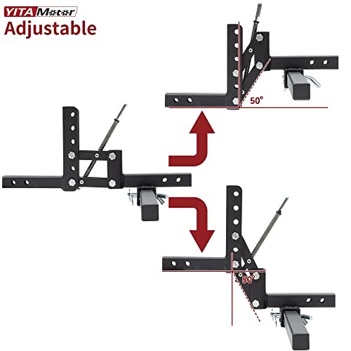 Manual Implement Lift 1-Point Lift System 50 Inches Width ATV Implement Lift