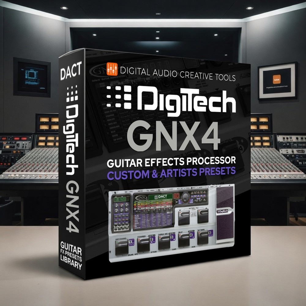 Digitech GNX4 Guitar Multi-FX Presets Library