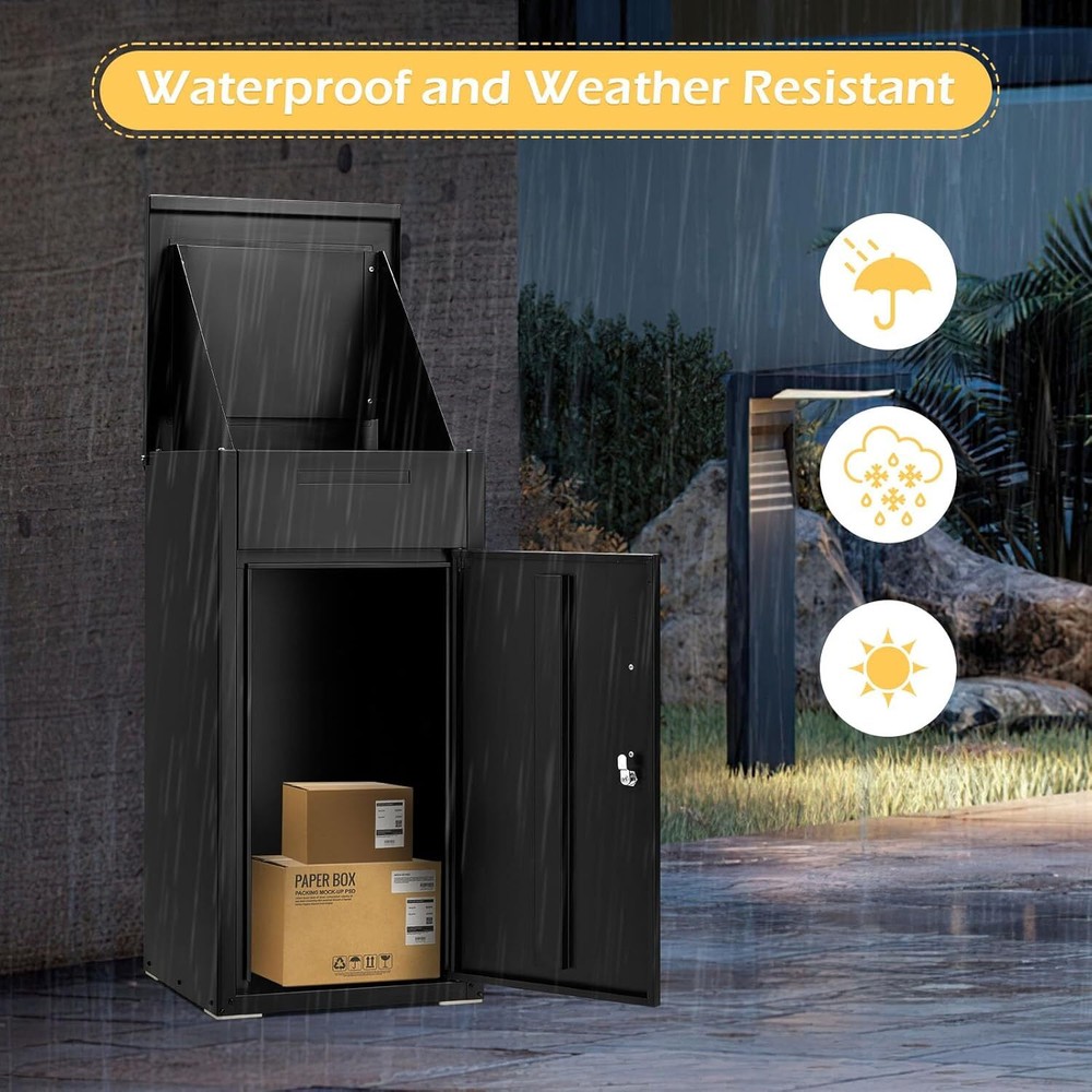 Large Package Delivery Box Storage Parcel Delivery Lockable Home Drop Container