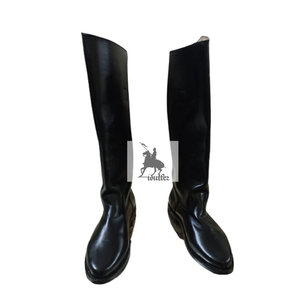 WW2 GERMAN OFFICER BOOT WITH POINTED TOE