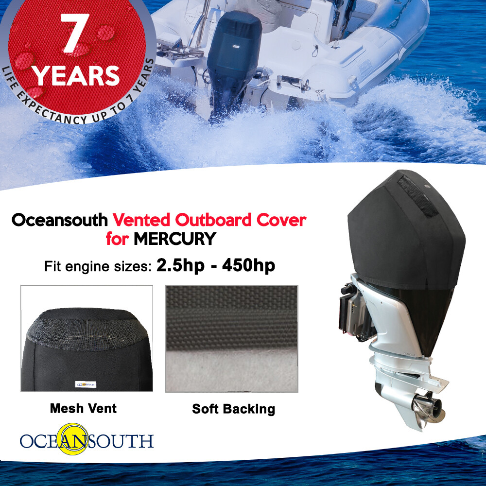 Oceansouth Vented Running Covers for Mercury Outboards