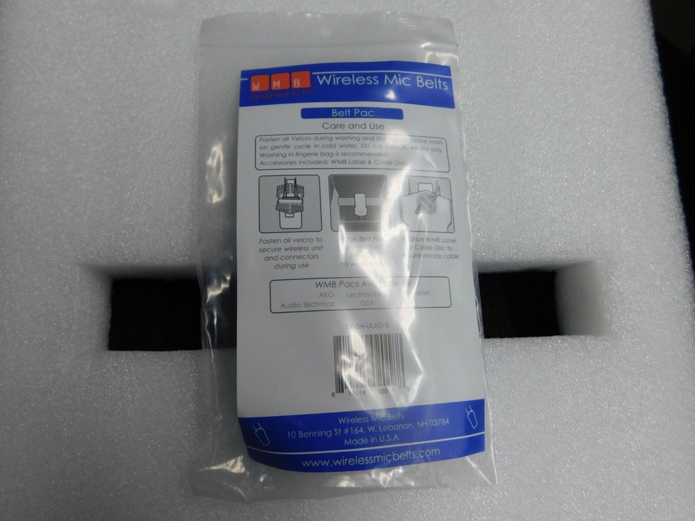 WMB Wireless Mic Belts