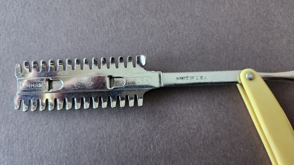 Durham Duplex Safety Razor With Original Box dated 1907