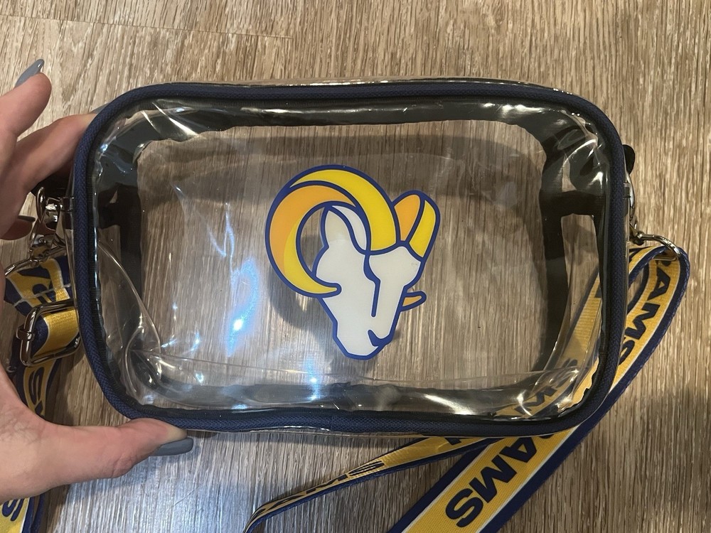 Clear Crossbody LA Rams Logo