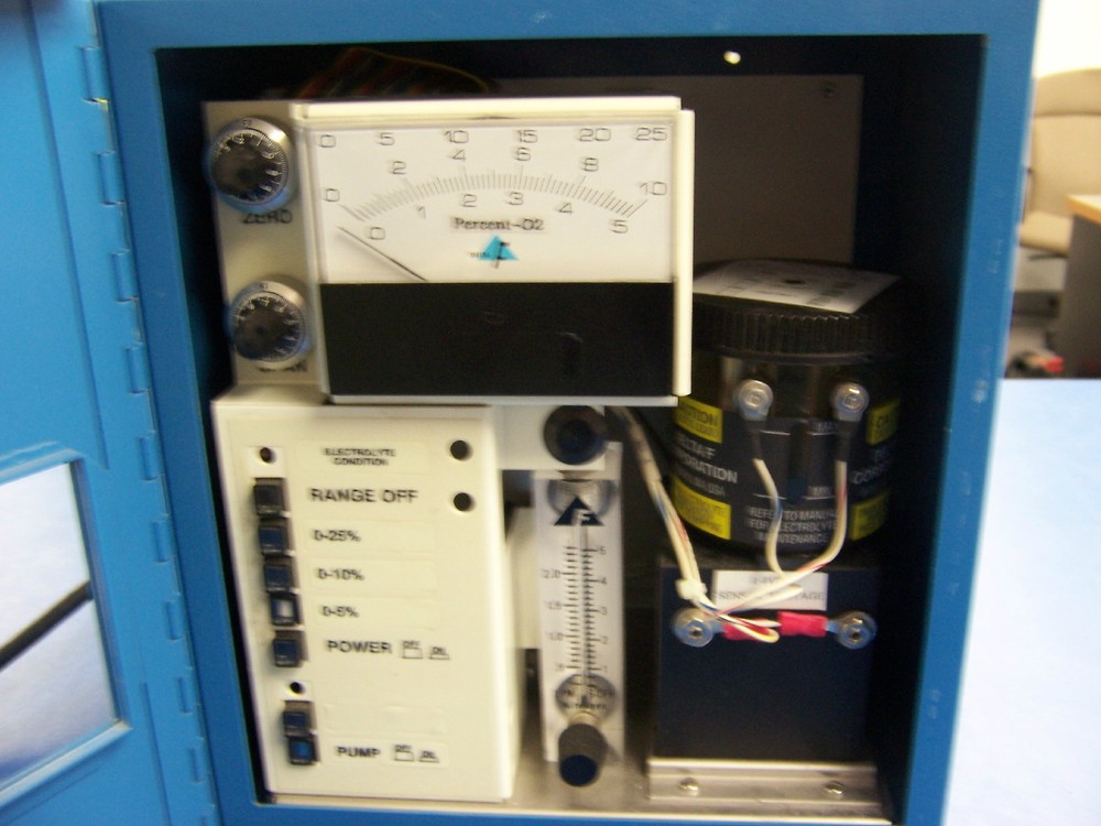 6296 DELTA PA35125A OXYGEN ANALYZER