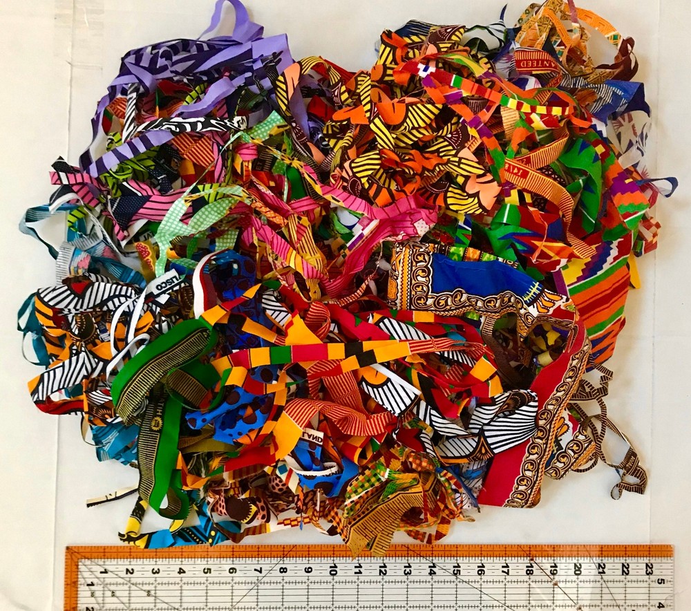 Fine Scraps - African Fabric, Per Pound