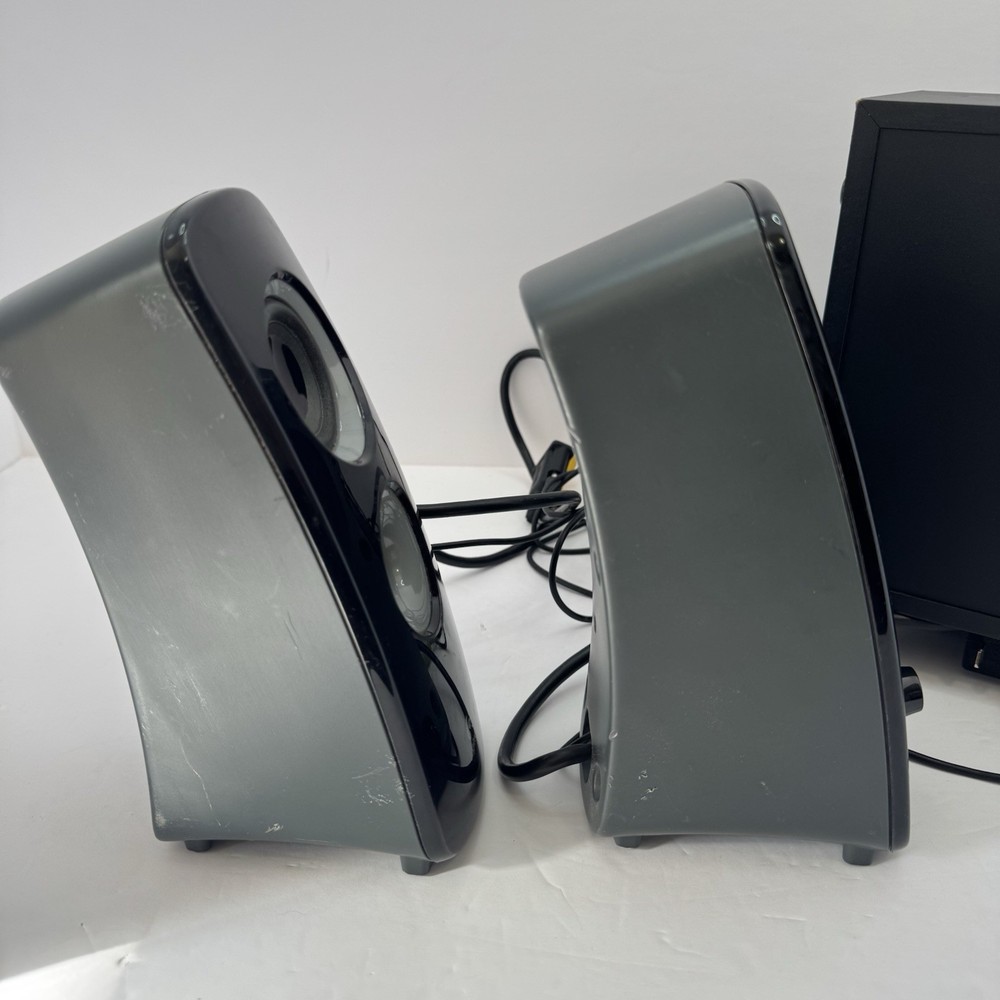 Logitech Z323 2.1 Speaker System with Subwoofer - Tested & Working