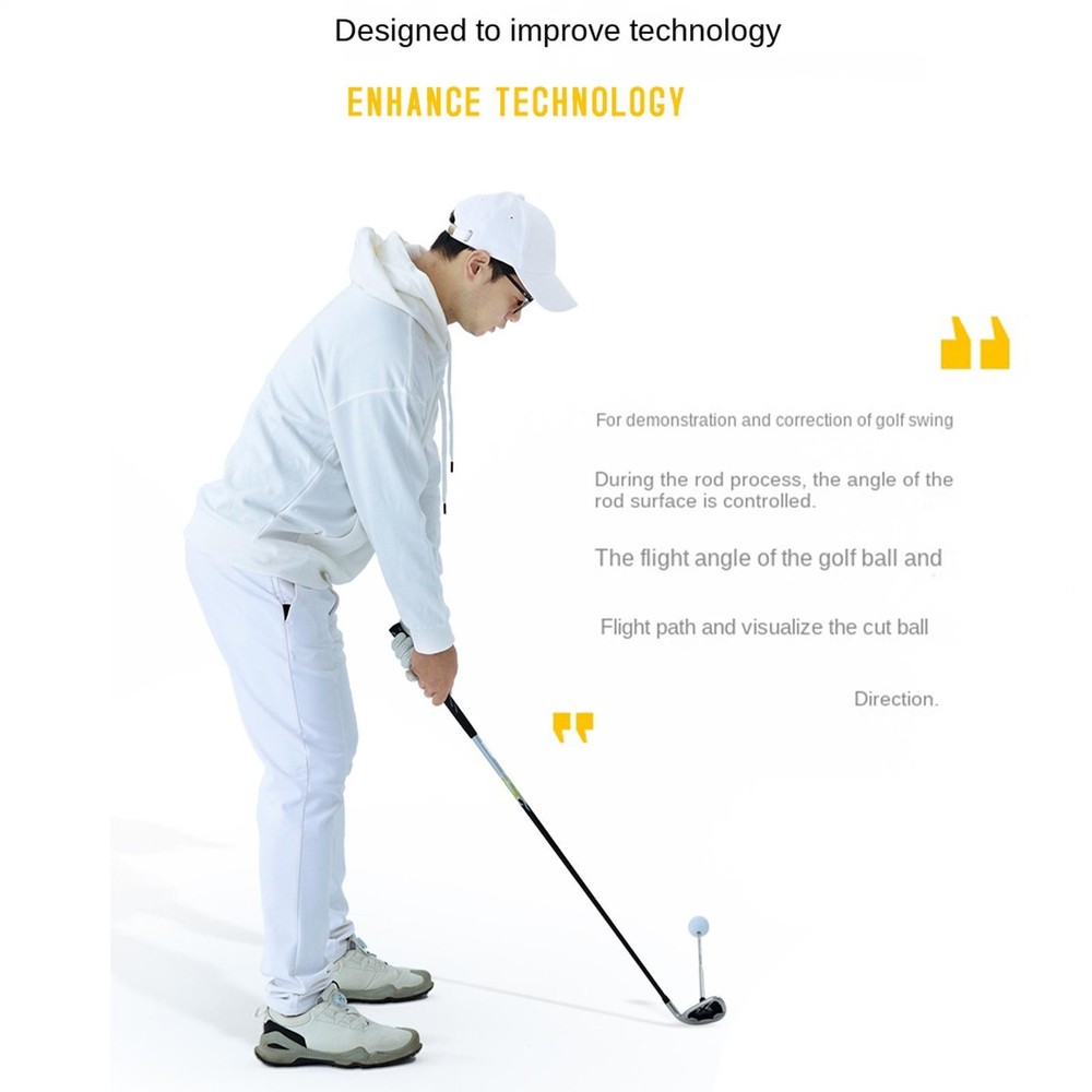 Golf Alignment Rods Extendable Swing Training Golf Club Alignment