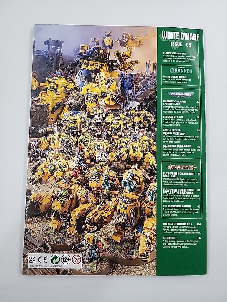 Warhammer White Dwarf Issue 505 New