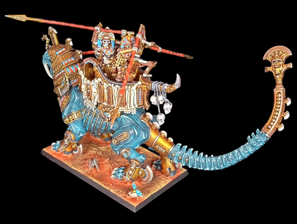 Comission miniature PRO Painted - Warsphinx / Necrosphinx Khemri Warhammer