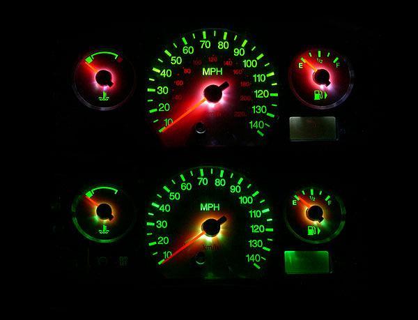 White Face Gauges for 2006-2007 Ford Focus Tach