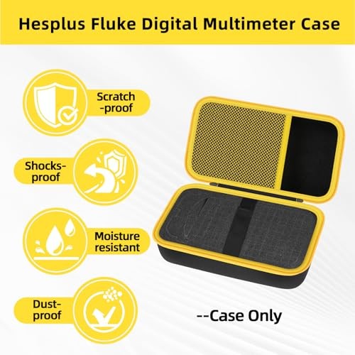 Carrying Case for Fluke Black &Yellow
