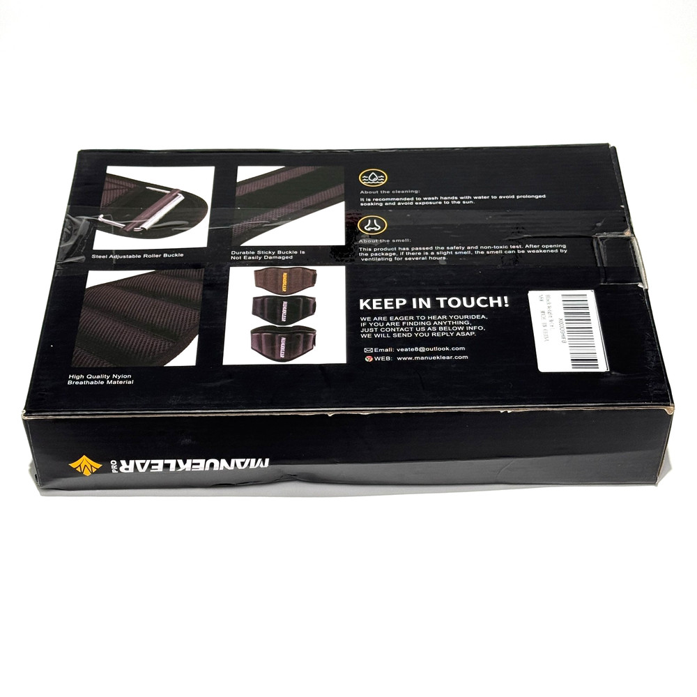 MANUEKLEAR Gym Weight Lifting Belt