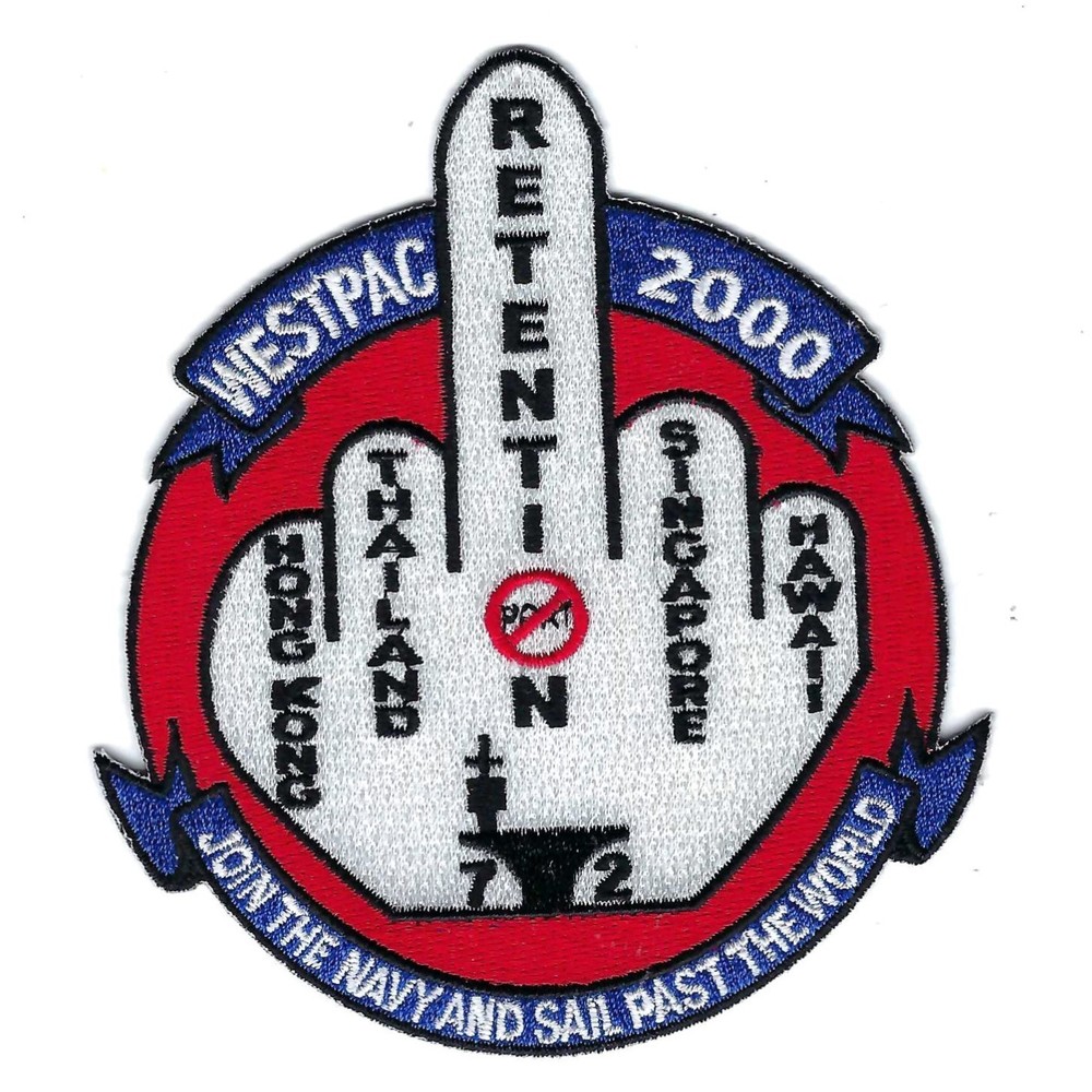 CVN-72 USS  ABRAHAM LINCOLN WESTPAC 2000 patch