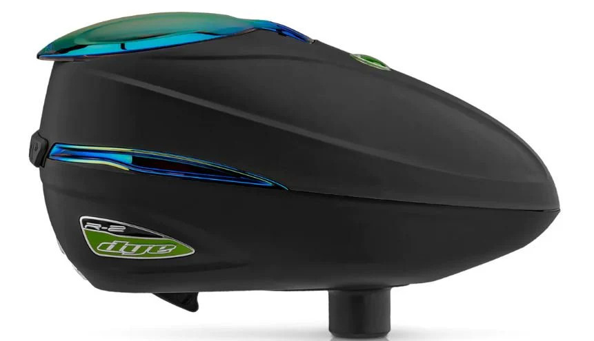 DYE Rotor R2 Paintball Loader - Chameleon Black