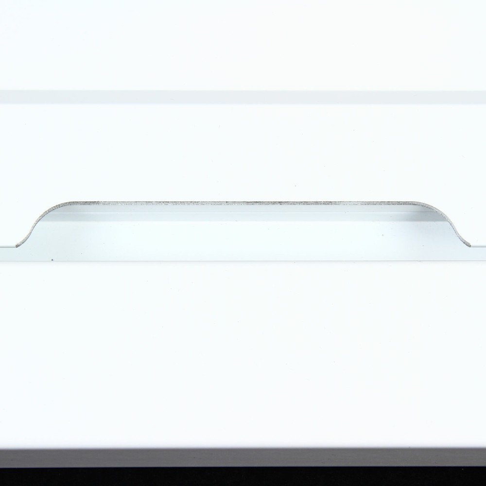 RV Caravan Picnic Folding External Table Aluminum 800x450mm Wall Mount White