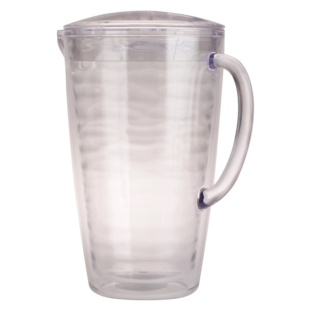 Plastic,Mainstays 2.5 Quart Double Wall Clear Pitcher,Double-Walled