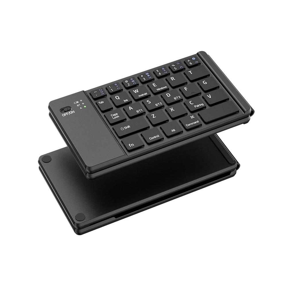 Foldable Keyboard and Mouse Combo,Bluetooth Keyboard and Mouse Combo for Gray
