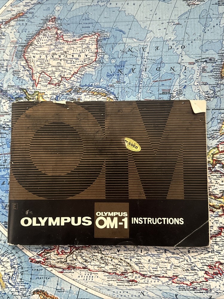 Olympus OM 1 instruction book  (M)