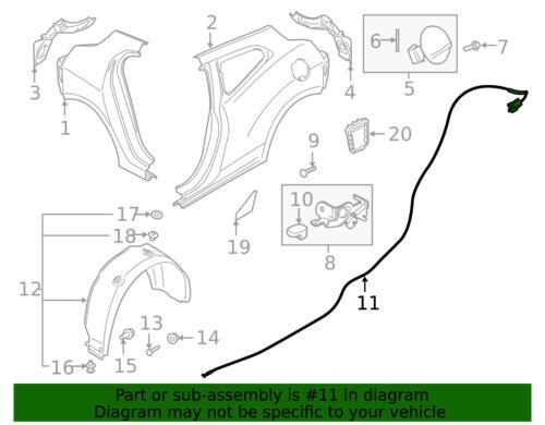 Genuine Hyundai Release Cable 81590-J3000